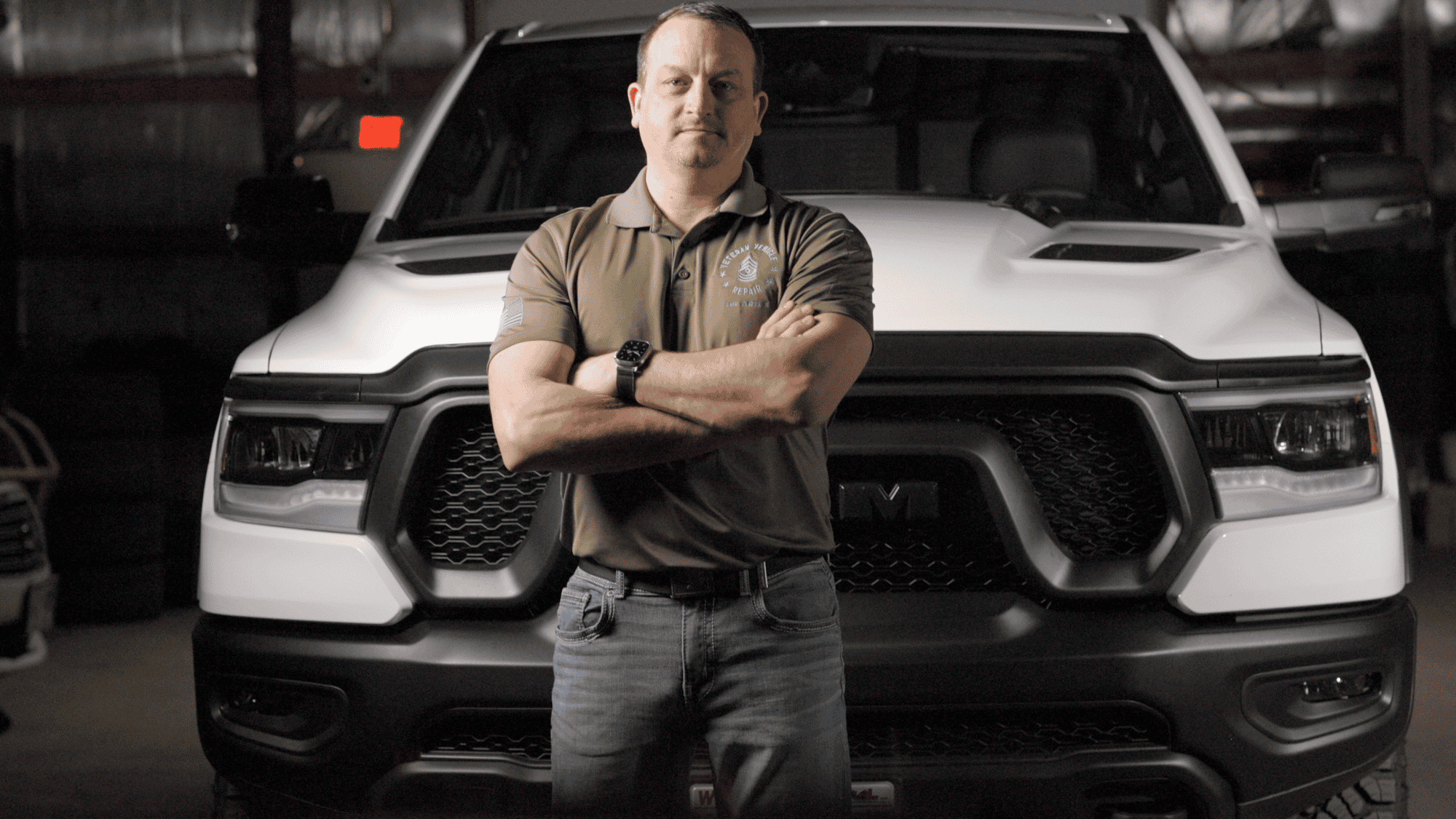 Mike Hayes, owner of Veteran Vehicle Repair